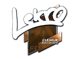 Sticker | Lekr0 (Foil) | Boston 2018