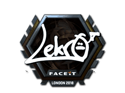 Sticker | Lekr0 (Foil) | London 2018