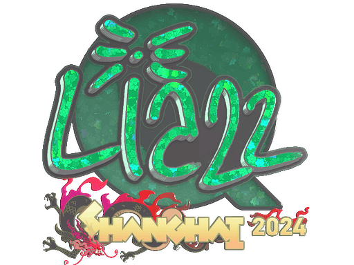 Sticker | Liazz (Glitter) | Shanghai 2024