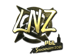 Sticker | LNZ (Gold) | Stockholm 2021