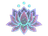 Sticker | Lotus (Glitter)