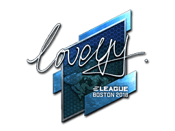 Sticker | LoveYY (Foil) | Boston 2018