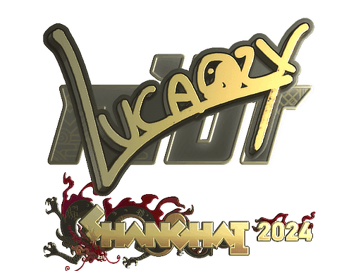 Sticker | Lucaozy (Gold) | Shanghai 2024