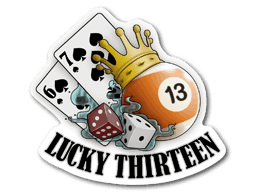 Sticker | Lucky 13