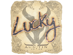 Sticker | Lucky | Austin 2025