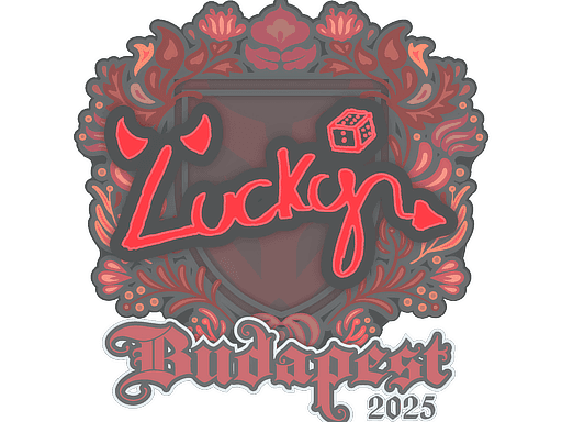 Sticker | Lucky | Budapest 2025