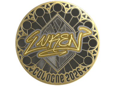 Sticker | luken (Gold) | Cologne 2026