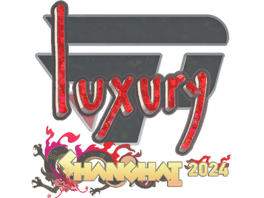 Sticker | lux (Glitter) | Shanghai 2024
