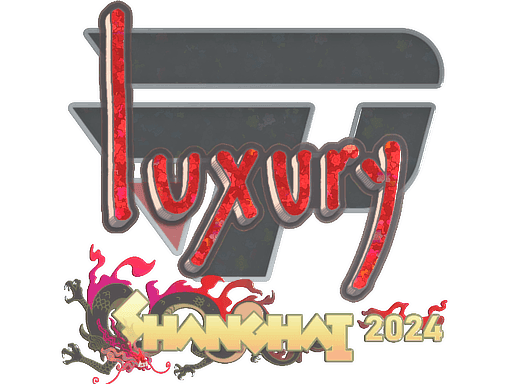 Sticker | lux (Glitter) | Shanghai 2024