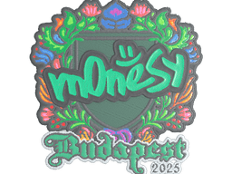 Sticker | m0NESY (Embroidered) | Budapest 2025