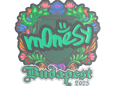Sticker | m0NESY (Embroidered) | Budapest 2025