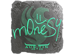 Sticker | m0NESY (Foil) | Austin 2025