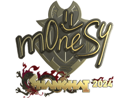 Sticker | m0NESY (Gold) | Shanghai 2024