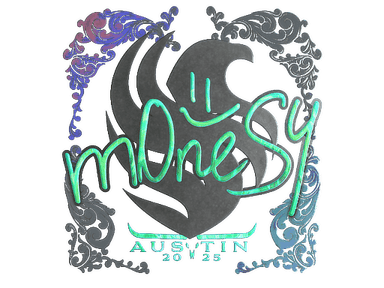 Sticker | m0NESY (Holo) | Austin 2025