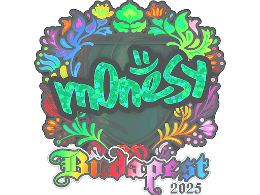 Sticker | m0NESY (Holo) | Budapest 2025
