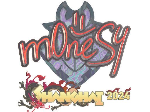 Sticker | m0NESY (Holo) | Shanghai 2024