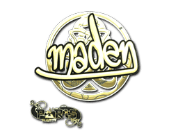 Sticker | maden (Gold) | Paris 2023