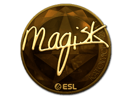 Sticker | Magisk (Gold) | Katowice 2019