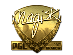 Sticker | Magisk (Gold) | Krakow 2017