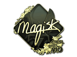 Sticker | Magisk (Gold) | Rio 2022