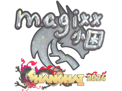 Sticker | magixx (Glitter) | Shanghai 2024