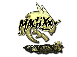 Sticker | magixx (Gold) | Antwerp 2022