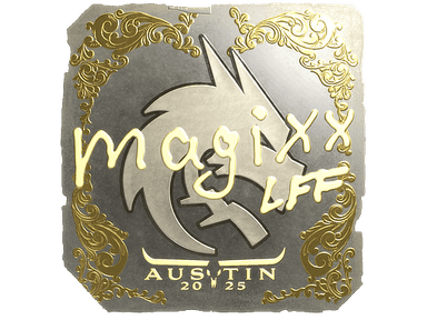 Sticker | magixx (Gold) | Austin 2025
