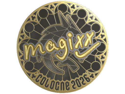 Sticker | magixx (Gold) | Cologne 2026