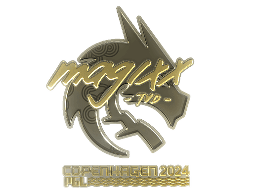 Sticker | magixx (Gold) | Copenhagen 2024