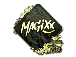 Sticker | magixx (Gold) | Rio 2022