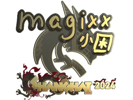 Sticker | magixx (Gold) | Shanghai 2024