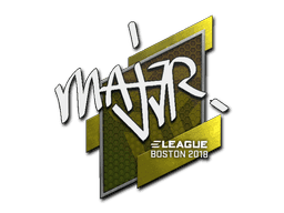 Sticker | MAJ3R | Boston 2018