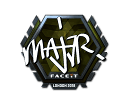 Sticker | MAJ3R (Foil) | London 2018