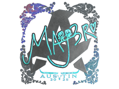 Sticker | MAJ3R (Holo) | Austin 2025