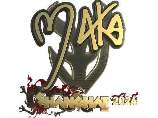 Sticker | Maka (Gold) | Shanghai 2024