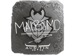 Sticker | malbsMd (Foil) | Austin 2025