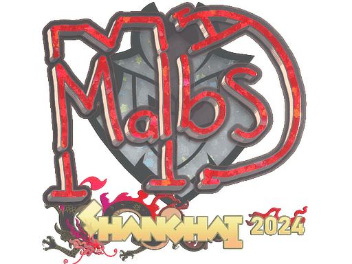 Sticker | malbsMd (Glitter) | Shanghai 2024