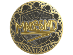 Sticker | malbsMd (Gold) | Cologne 2026
