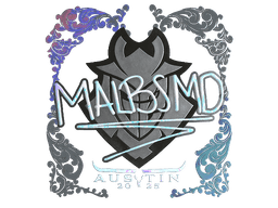 Sticker | malbsMd (Holo) | Austin 2025