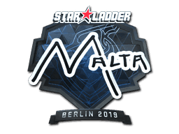 Sticker | malta (Foil) | Berlin 2019