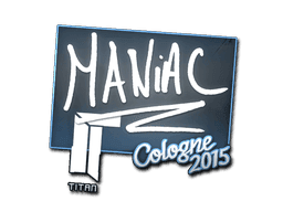 Sticker | Maniac | Cologne 2015