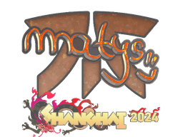 Sticker | MATYS (Glitter) | Shanghai 2024