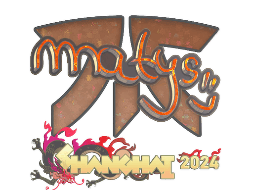 Sticker | MATYS (Glitter) | Shanghai 2024