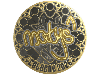 Sticker | MATYS (Gold) | Cologne 2026