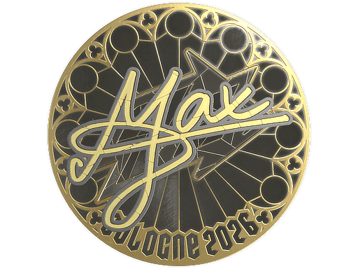 Sticker | max (Gold) | Cologne 2026