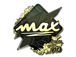 Sticker | max (Gold) | Rio 2022