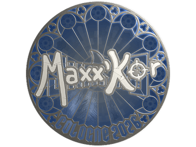 Sticker | maxxkor (Foil) | Cologne 2026