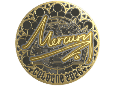 Sticker | Mercury (Gold) | Cologne 2026