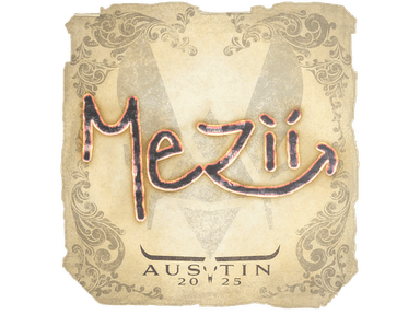 Sticker | mezii | Austin 2025