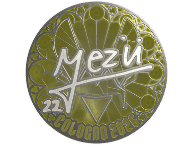 Sticker | mezii (Foil) | Cologne 2026